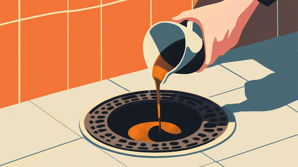 Lifehack: Pour Leftover Coffee Down Your Shower Drain