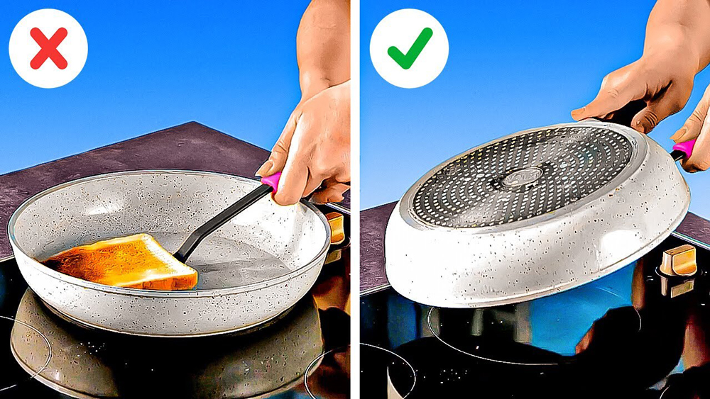 Lifehack: This Hack Makes Flipping Food in a Frying Pan So Much Easier