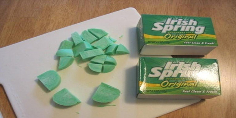 Lifehack: Scatter Soap In Your Yard During Summer